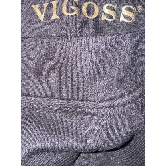 Vigoss Kids Black dog  Embroidered Leggings 10 - Picture 4 of 8